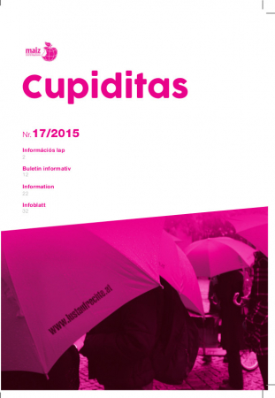 Titelseite cupiditas 2015