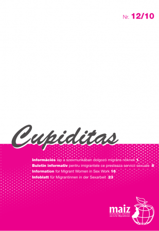 pinkes Cover Cupiditas 2010